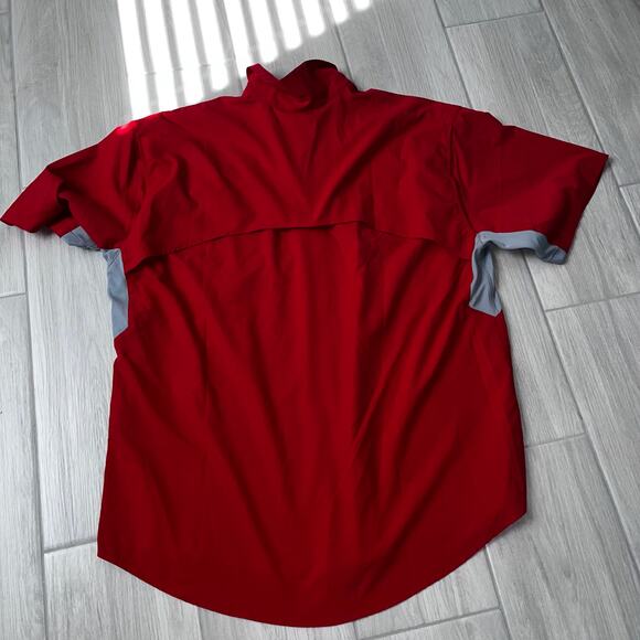 Reel Legends Performance Outfitters Mariner II Men's XXL Red Fishing Shirt - Picture 6 of 6